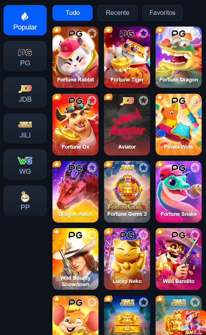 sh5.com jogue em emocionante jogo